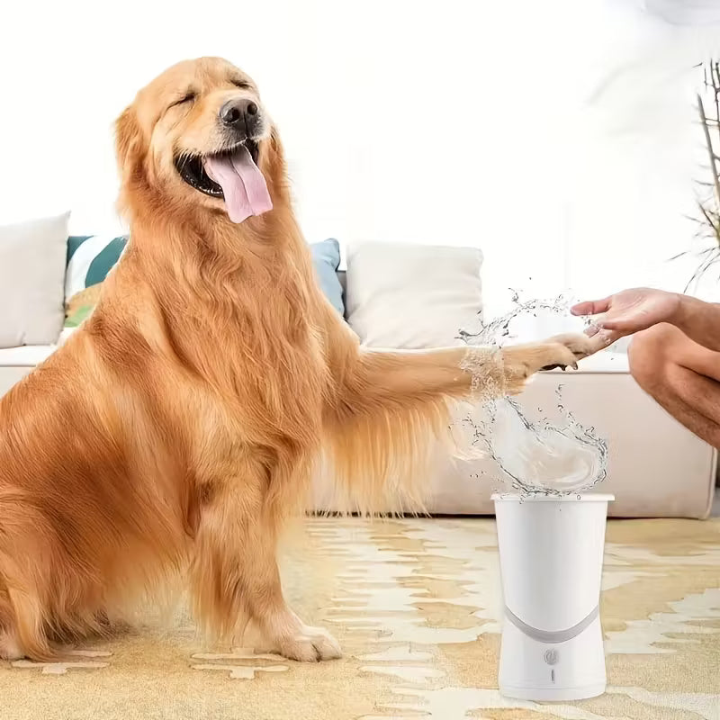 Electric Pet Paw Cleaner – Keep Your Home Mud-Free!