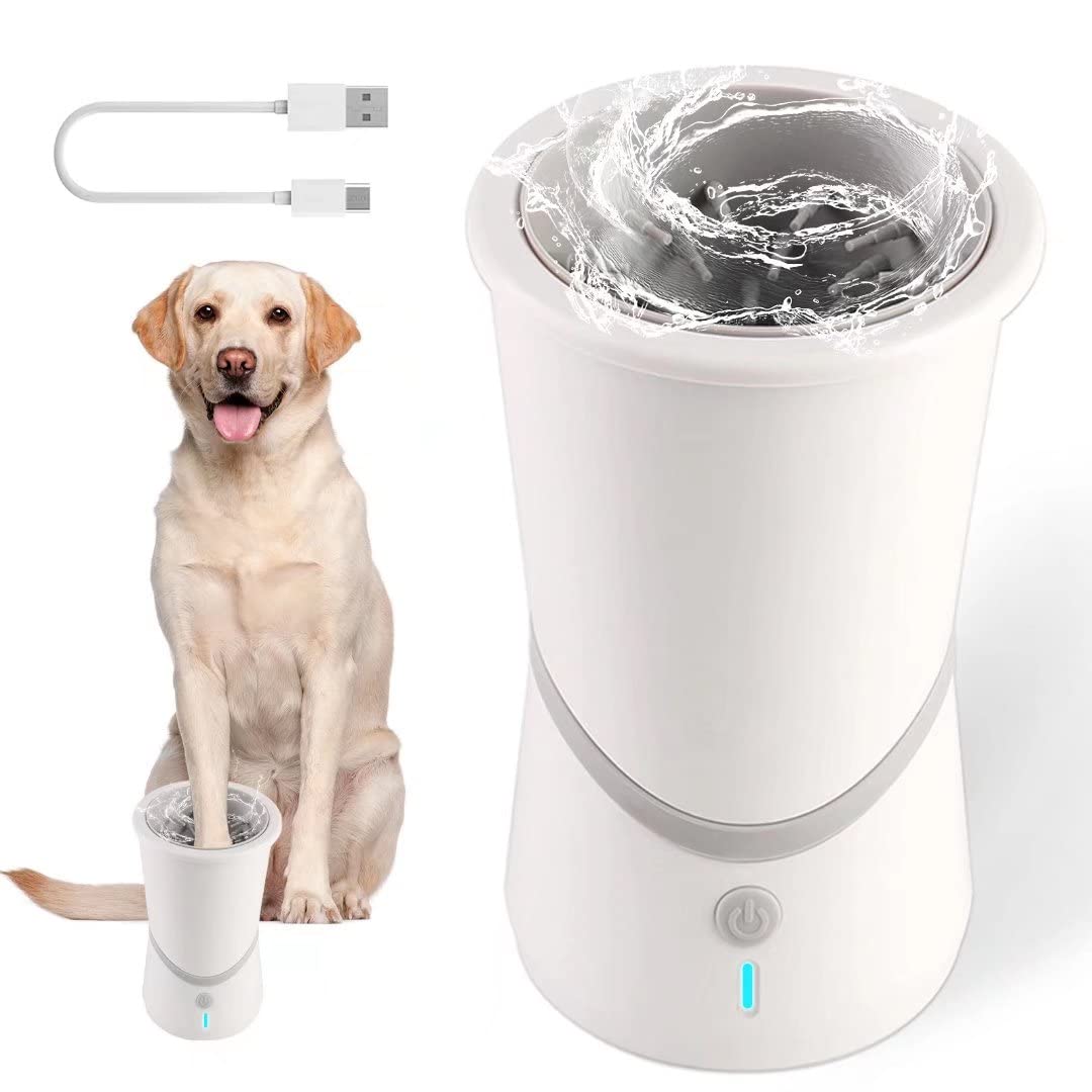 Electric Pet Paw Cleaner – Keep Your Home Mud-Free!