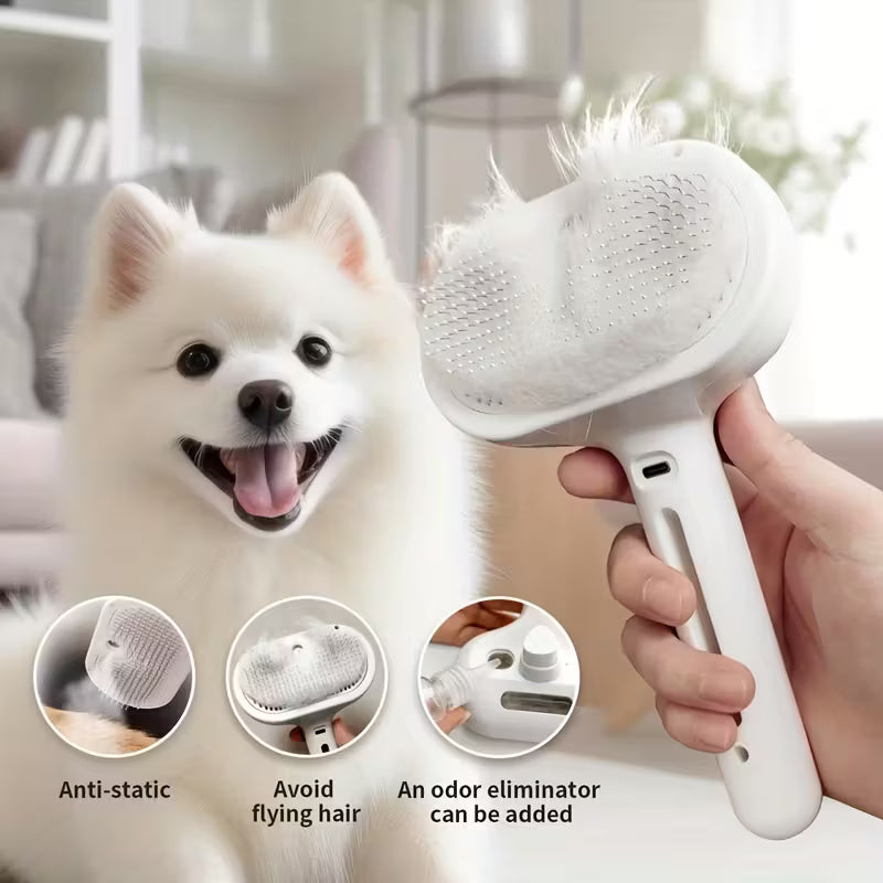 3 in 1 Pet Grooming Brush